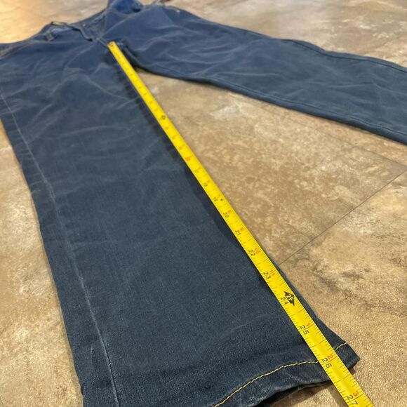 Architect Women's Blue and Navy Jeans - Picture 3 of 6